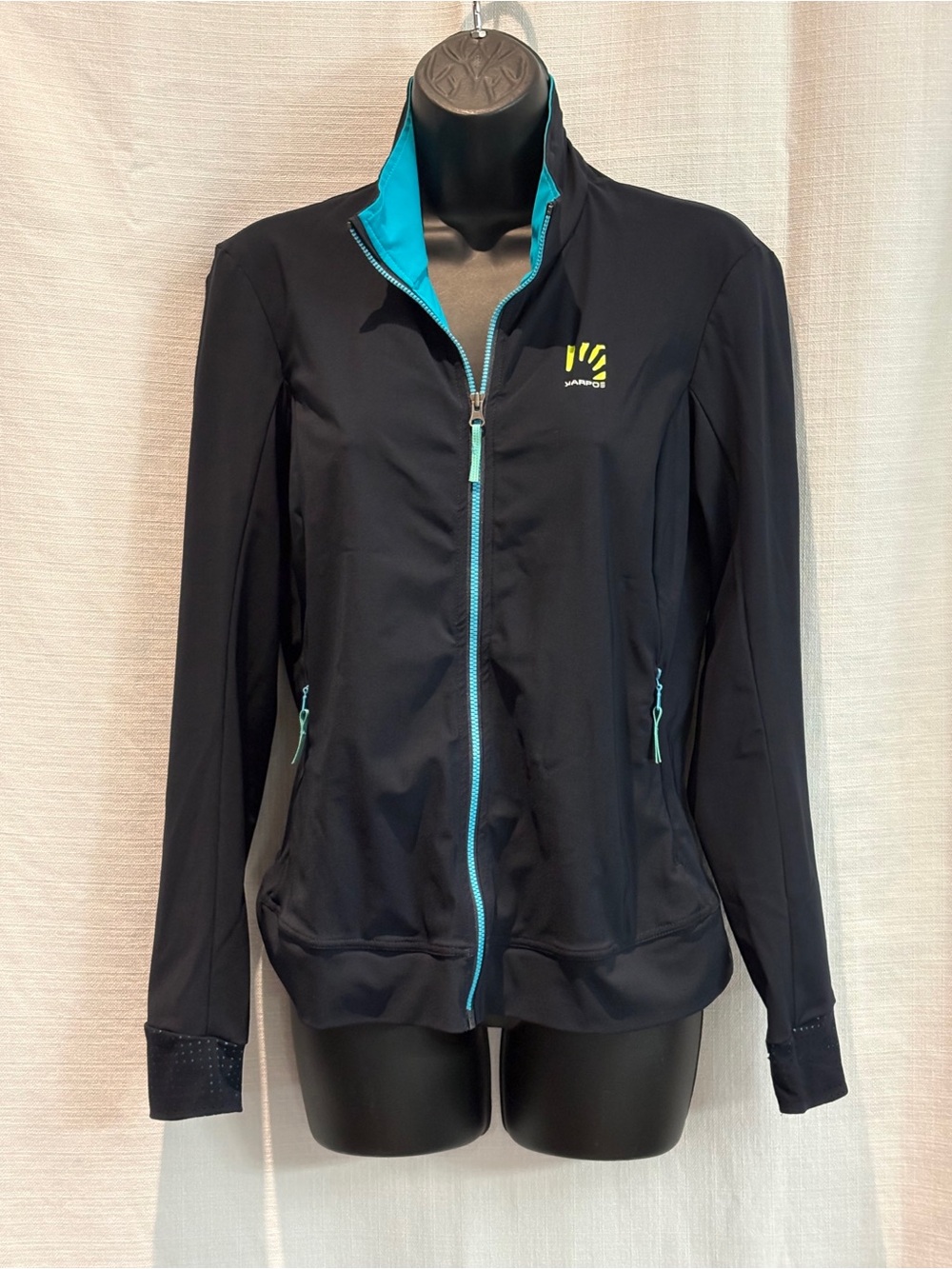 Karpos Easygoing Women’s Outdoor Jacket with Teal Trim